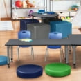 thumbnail image 1 of Regency Kee 72 x 24 in. Adjustable Classroom Table- Grey & 2 Andy 12 in. Stack Chairs- Blue & Grey Base, 1 of 6