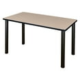 thumbnail image 1 of Regency Kee 48 x 24 in. Training Seminar Table- Beige Top, Chrome Legs, 1 of 2