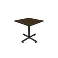 thumbnail image 1 of Regency Kobe 36 in. Square X-Base Breakroom Table- Neo Walnut, 1 of 7