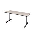 thumbnail image 1 of Kobe 72" x 24" Mobile Training Table- Maple, 1 of 3