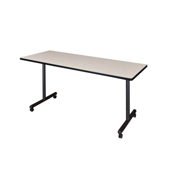 Kobe 72" x 24" Mobile Training Table- Maple