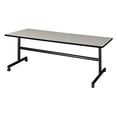 thumbnail image 1 of Kobe 72" x 30" Flip Top Mobile Training Table- Maple, 1 of 3