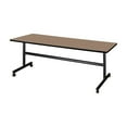 thumbnail image 1 of Regency Kobe 72 x 30 in. Flip-Top Training Nesting Table- Noble Oak, 1 of 8