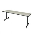 thumbnail image 1 of Regency Kobe 84 inch x 24 inch Mobile Training Table in  Maple, 1 of 3
