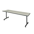 thumbnail image 1 of Regency Kobe 84 inch x 24 inch Training Table in Maple with Black Legs, 1 of 3