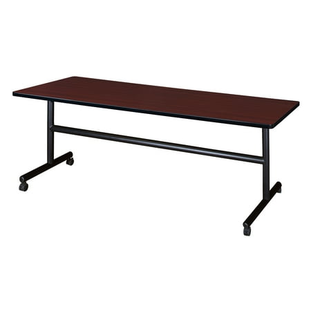 Regency Kobe 72 x 30 in. Flip-Top Training Nesting Table- Mahogany