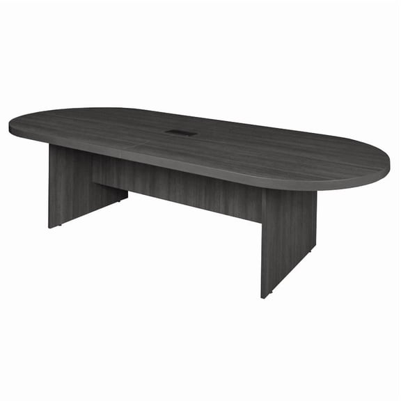 Regency Legacy 120" Oval Conference Table, Ash Grey