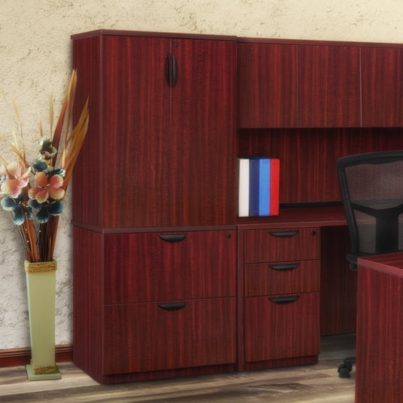 Regency Legacy 29 in. Office Storage Cabinet- Mahogany