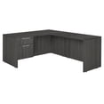 thumbnail image 1 of Legacy 60" Single Pedestal L-Desk with 47" Return- Ash Grey, 1 of 8