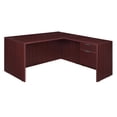 thumbnail image 1 of Regency Legacy 60" Single Pedestal L-Desk with 47" Return- Mahogany, 1 of 7
