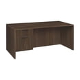 thumbnail image 1 of Regency Legacy 60 x 30 in. Executive Desk with Single Pedestal Drawer Unit- Neo Walnut, 1 of 6