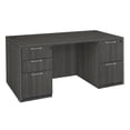 thumbnail image 1 of Regency Legacy 71 x 35 Inch Office Desk with Double Full Pedestal, Durable Ash Grey Laminate, Scratch-Resistant Surface, Spacious Workspace for Home, Professional, and Executive Offices, 1 of 8