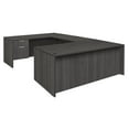 thumbnail image 1 of Regency Legacy 71" Single Pedestal U-Desk- Ash Grey, 1 of 6