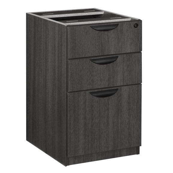 Regency Legacy Box Box File Pedestal Drawer Unit- Ash Grey