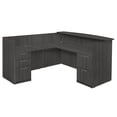 thumbnail image 1 of Regency Legacy Reception Desk with Full Pedestal File Cabinet- Ash Grey, 1 of 8