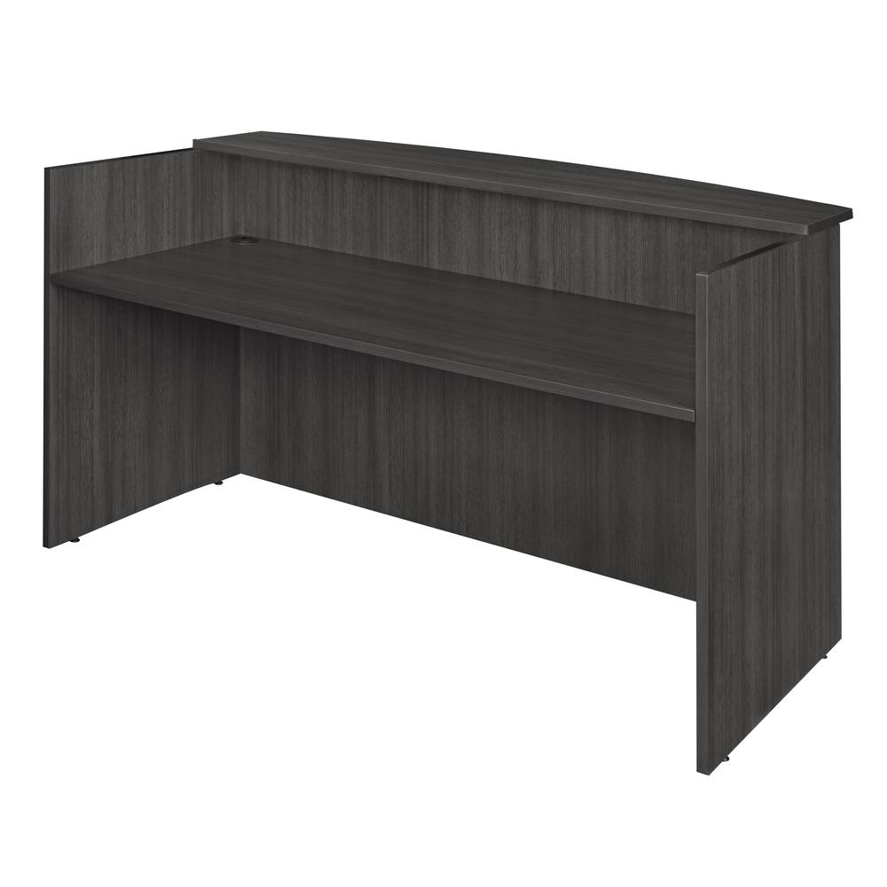 Regency Legacy Reception Desk Shell- Ash Grey - Walmart.com