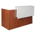 thumbnail image 1 of Regency Legacy Reception Desk Shell with White Transaction Top- Cherry, 1 of 8