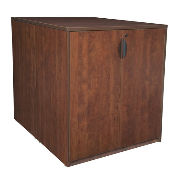 Regency Legacy Stand Up Back to Back Storage Cabinet/ Desk- Cherry
