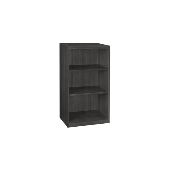 Legacy Stand Up Wood Bookcase in Ash Grey