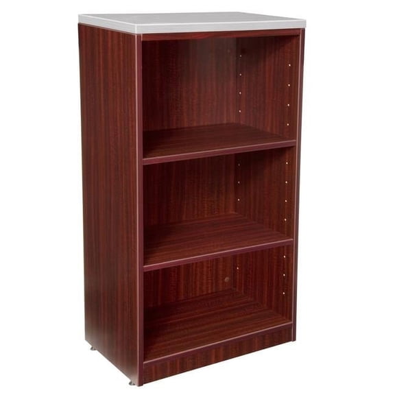 Regency Legacy Stand Up Bookcase without Top, Mahogany