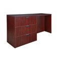 thumbnail image 1 of Regency Legacy Stand Up Side to Side Lateral File/ Desk- Mahogany, 1 of 4