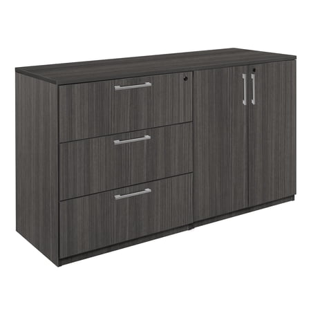 Regency Legacy Stand Up Side to Side Storage Cabinet/ Lateral File- Ash Grey