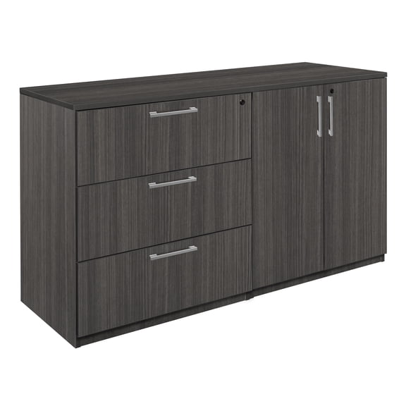 Regency Legacy Stand Up Side to Side Storage Cabinet/ Lateral File- Ash Grey
