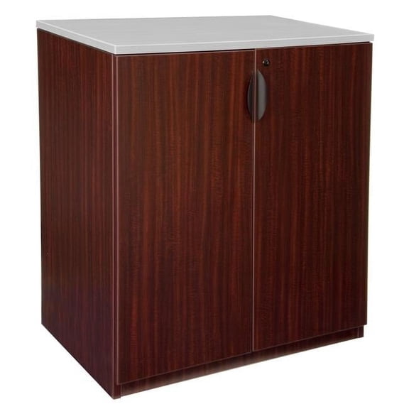 Regency  Legacy Stand Up Storage Cabinet without Top, Mahogany