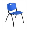 thumbnail image 1 of Regency 'M' Stack Chair- Blue, 1 of 5
