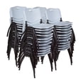 thumbnail image 1 of Regency 'M' Stack Chair (40 pack)- Grey, 1 of 6