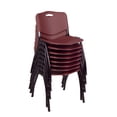 thumbnail image 1 of Regency M Stack Chairs,Burgundy,PK8 4700BY8PK, 1 of 6