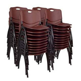 Stackable plastic on sale chairs walmart