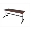 thumbnail image 1 of Regency MKFT7224JV 72 In. Kobe Flip Top Mobile Rectangular Training Table - Java, 1 of 1