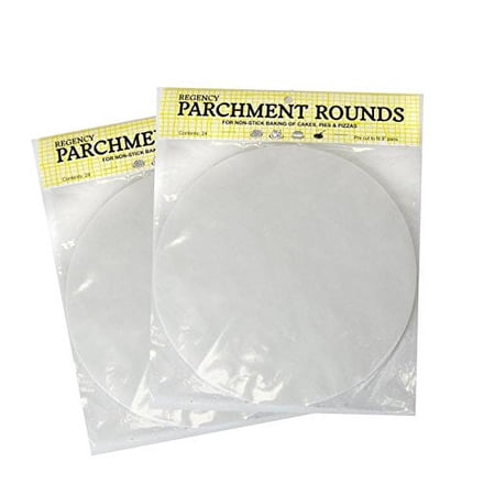 Regency Parchment Rounds 9" - 48 Pack