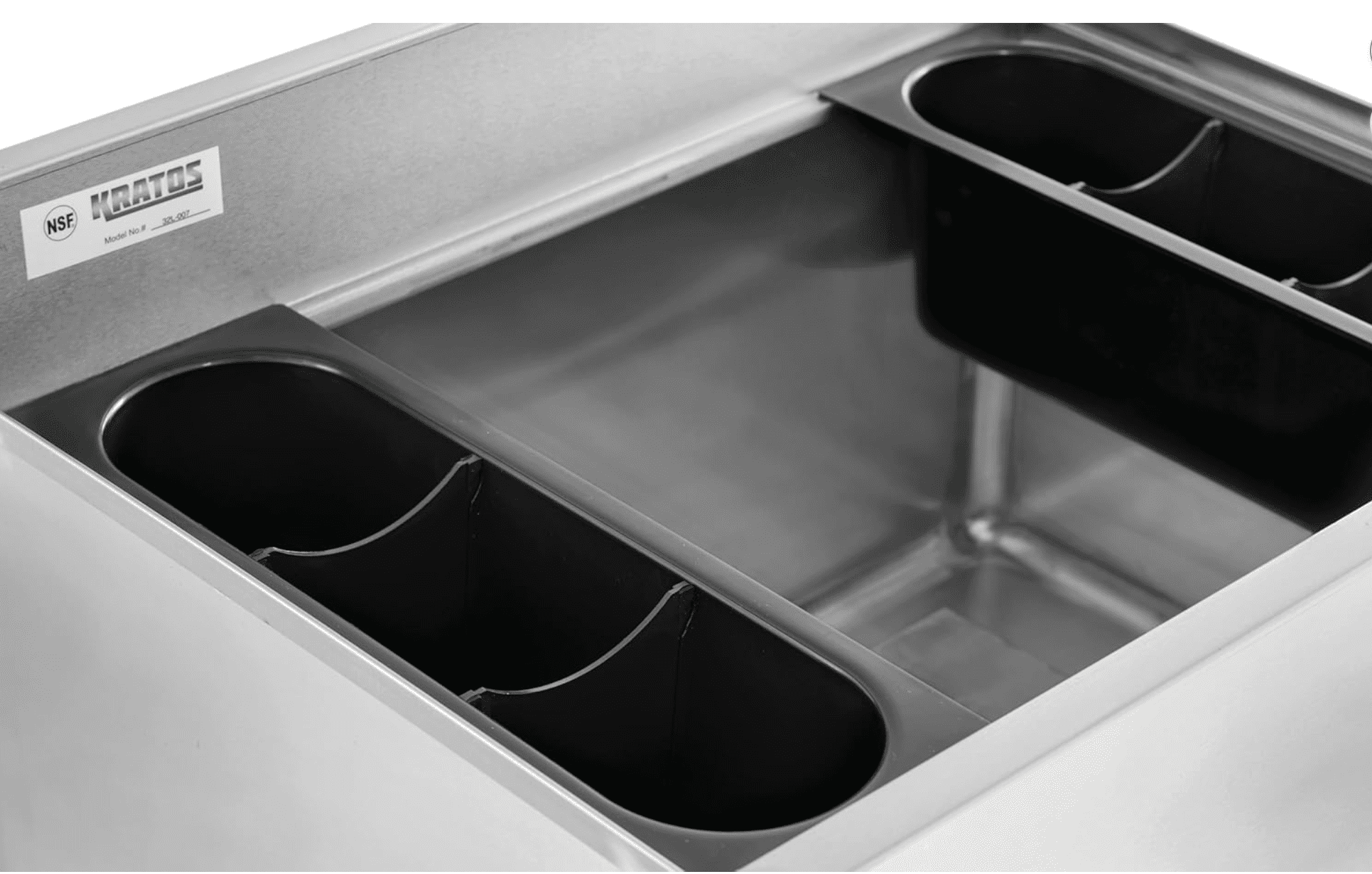 Regency Plastic Bottle Holder For Ice Bins