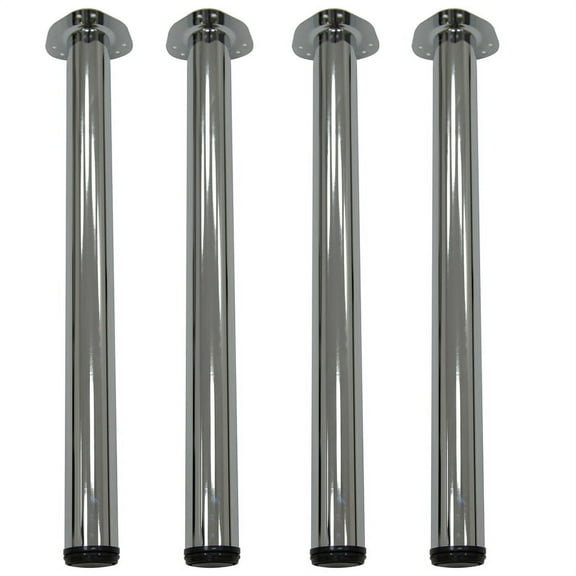Regency  Post Table Legs - Black, PK4 MTBP27BK