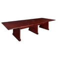 thumbnail image 1 of Regency Prestige 12 ft. Traditional Conference Table with Charging Port- Mahogany, 1 of 4