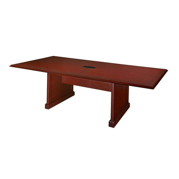 Regency Prestige 10 ft. Conference Table with Charging Port- Mahogany
