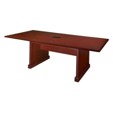 Regency Prestige 8 ft. Conference Table with Charging Port- Mahogany