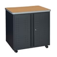 thumbnail image 1 of Romig Mesa Steel Mobile Locking Utility/Fax/Copy Table 30" X 23.25" - Medium Oak, 1 of 8