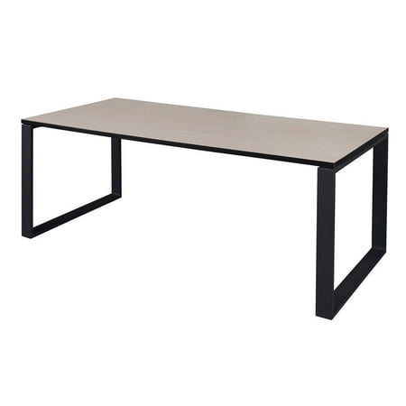 Structure 66" x 36" Training Table- Maple/Black