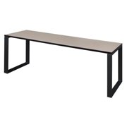 Regency Structure 72" x 24" Training Table- Maple/Black