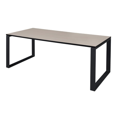 Structure 72" x 36" Training Table- Maple/Black