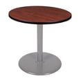 thumbnail image 1 of Regency Via 30" Round Platter Base Table- Cherry/Grey, 1 of 3