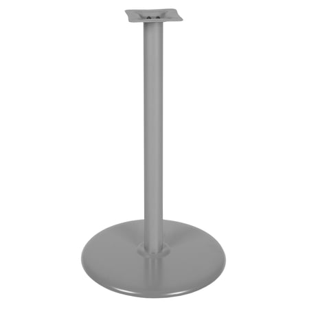 Regency Via Cafe High Platter Base for 30-36" Table Tops- Grey