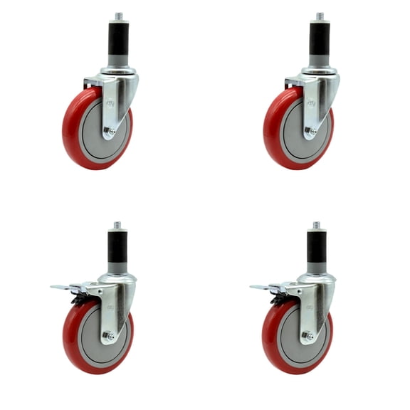 Regency Work Table Caster Replacement Set - Service Caster Brand