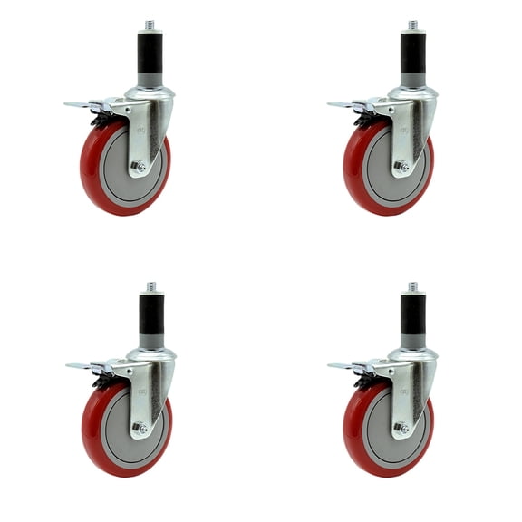 Regency Work Table Total Locking Caster Replacement Set - Service Caster Brand