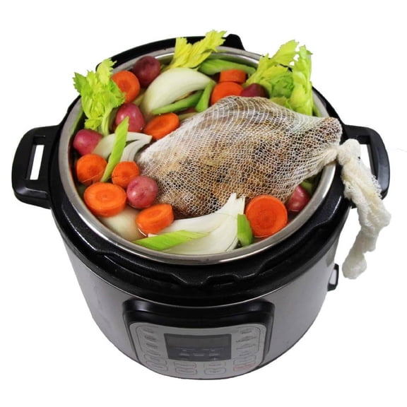 Regency Wraps Inst-A-Sock for All-in- One Multi-Cookers to Pressure, Slow Cook, Steam & Boil, 24", Set of 3