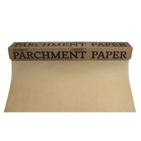 Regency Wraps Natural Non Stick Parchment Paper for Baking 20 66 Foot Roll 20 natual