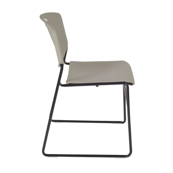 Regency Seating Zeng Stack Chair Grey